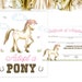 Adopt a Pony Printable Sign and Certificate Girl Horse | Etsy