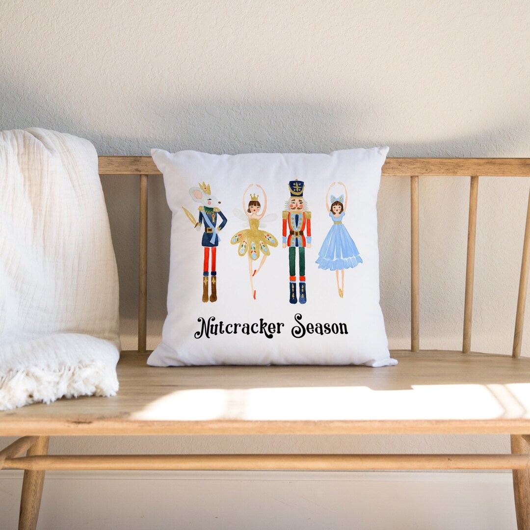 Nutcracker Pillow Nutcracker Gift Nutcracker Ballet Gift for Etsy