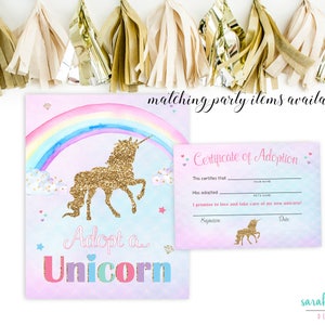 what is your unicorn name party sign unicorn party printable etsy