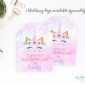 Caticorn Invitation Caticorn Birthday Party Invite Kitty Party ...