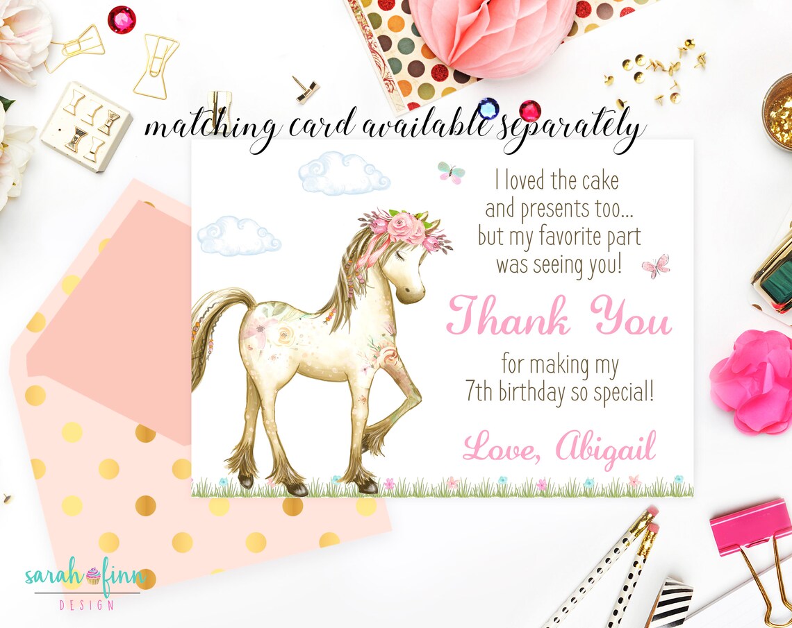 Adopt a Pony Printable Sign and Certificate Girl Horse | Etsy