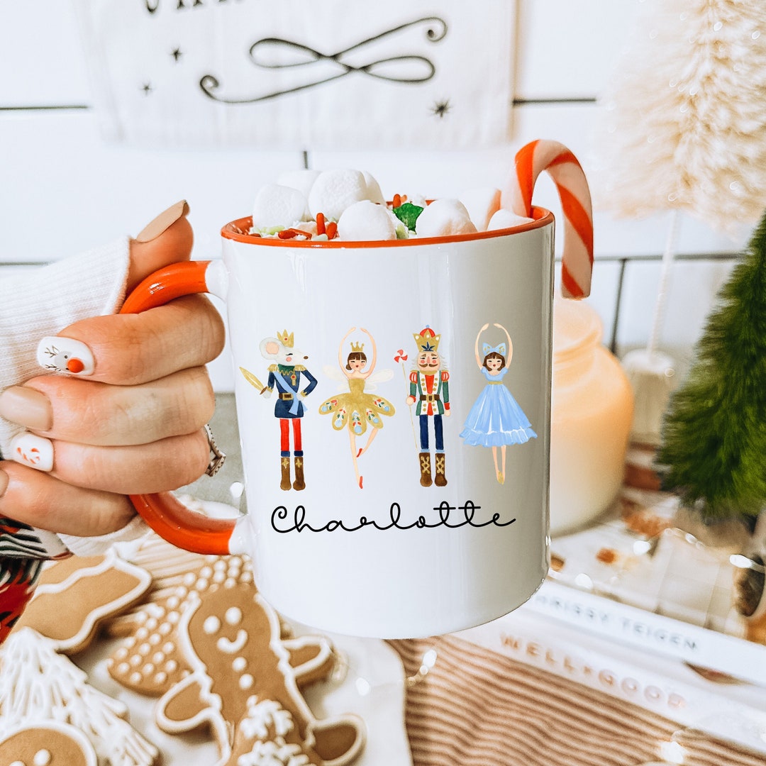 Nutcracker Coffee Mug Kids Hot Cocoa Mug Hot Chocolate Mug Etsy