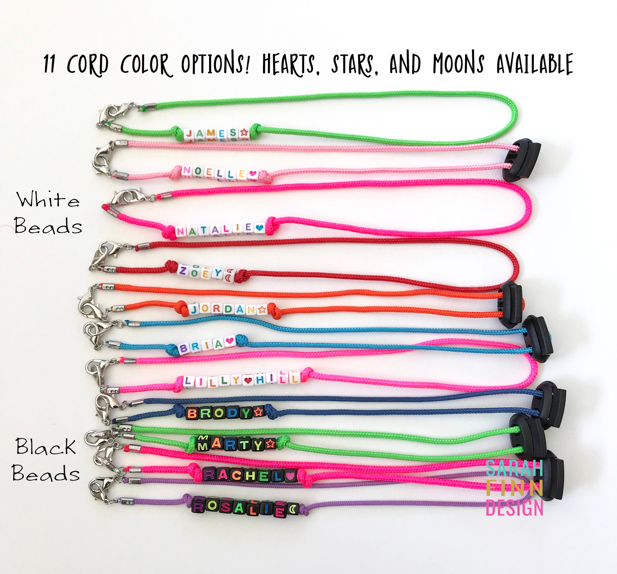 Personalized Child\u2019s Face Mask Lanyard Holder
