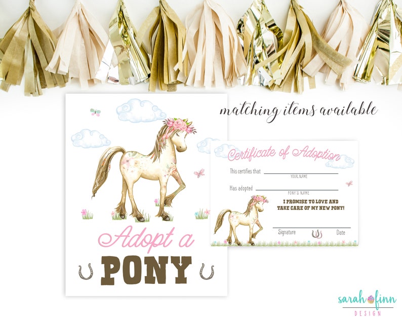 Horse Thank You Card Pony Birthday Printable Thank You Card Farm Cowgirl Digital Thank You Card Horse Party Pony Birthday image 7