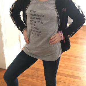 Tap Dance Shirt Tap Terms Shirt for Tap Dancer Gift Dancer Shirt Gift for Tapper Dance shirt Tap Teacher Gift Tap Instructor T-Shirt Athletic Heather