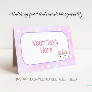 Caticorn Invitation Caticorn Birthday Party Invite Kitty Party ...