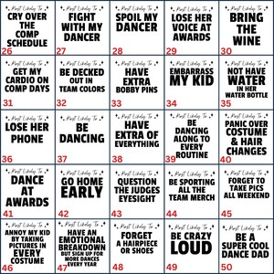 Dance Mom Shirts Dance Competition Group Shirts Dance Mom Squad Most Likely to Funny Dance Comps Tshirts What Number Custom Team Shirts image 3