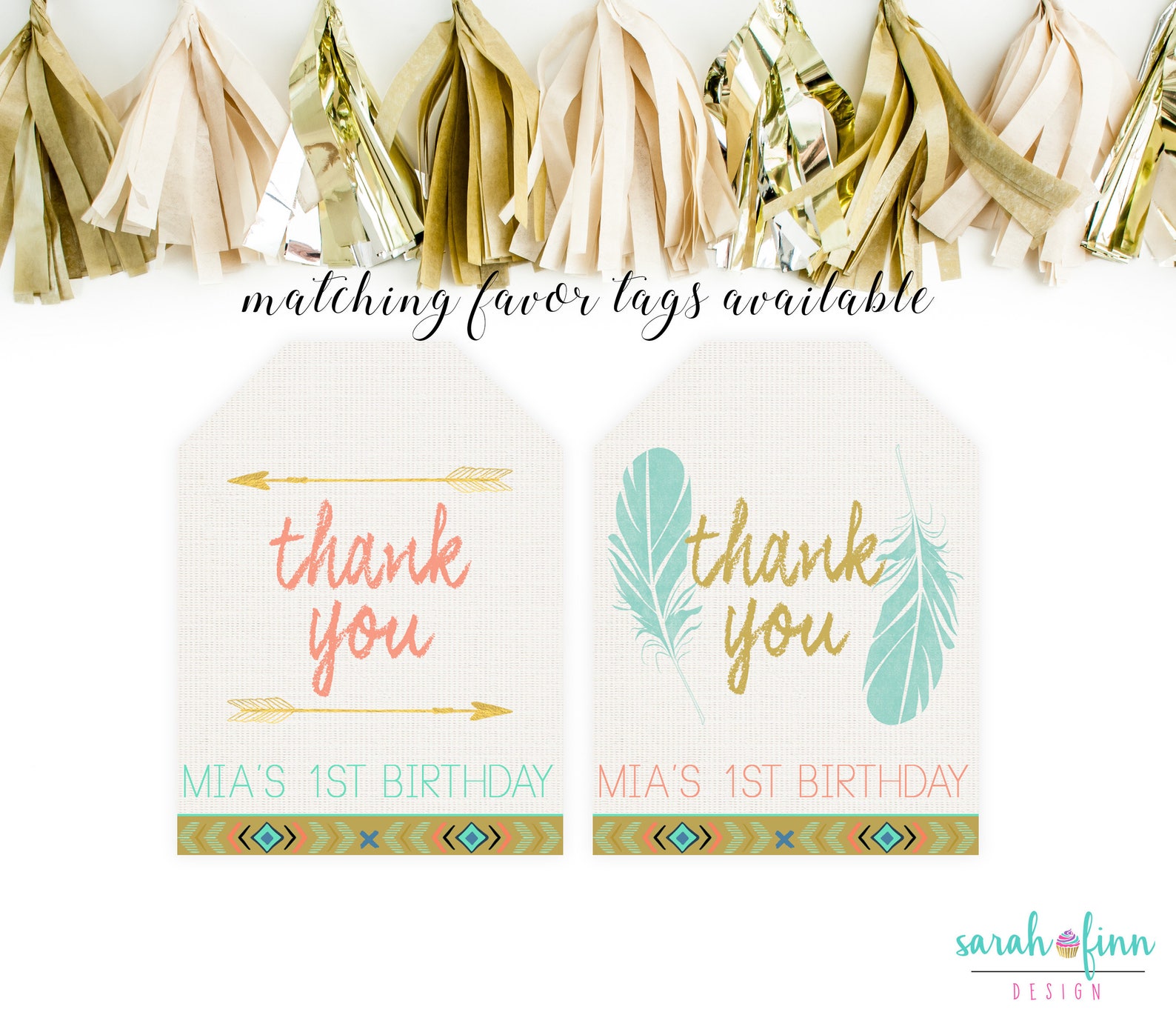 Boho Birthday Water Bottle Labels Wild One Water Bottle Etsy