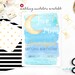 Moon Happy Birthday Banner Printable Instant Download Two the Moon ...
