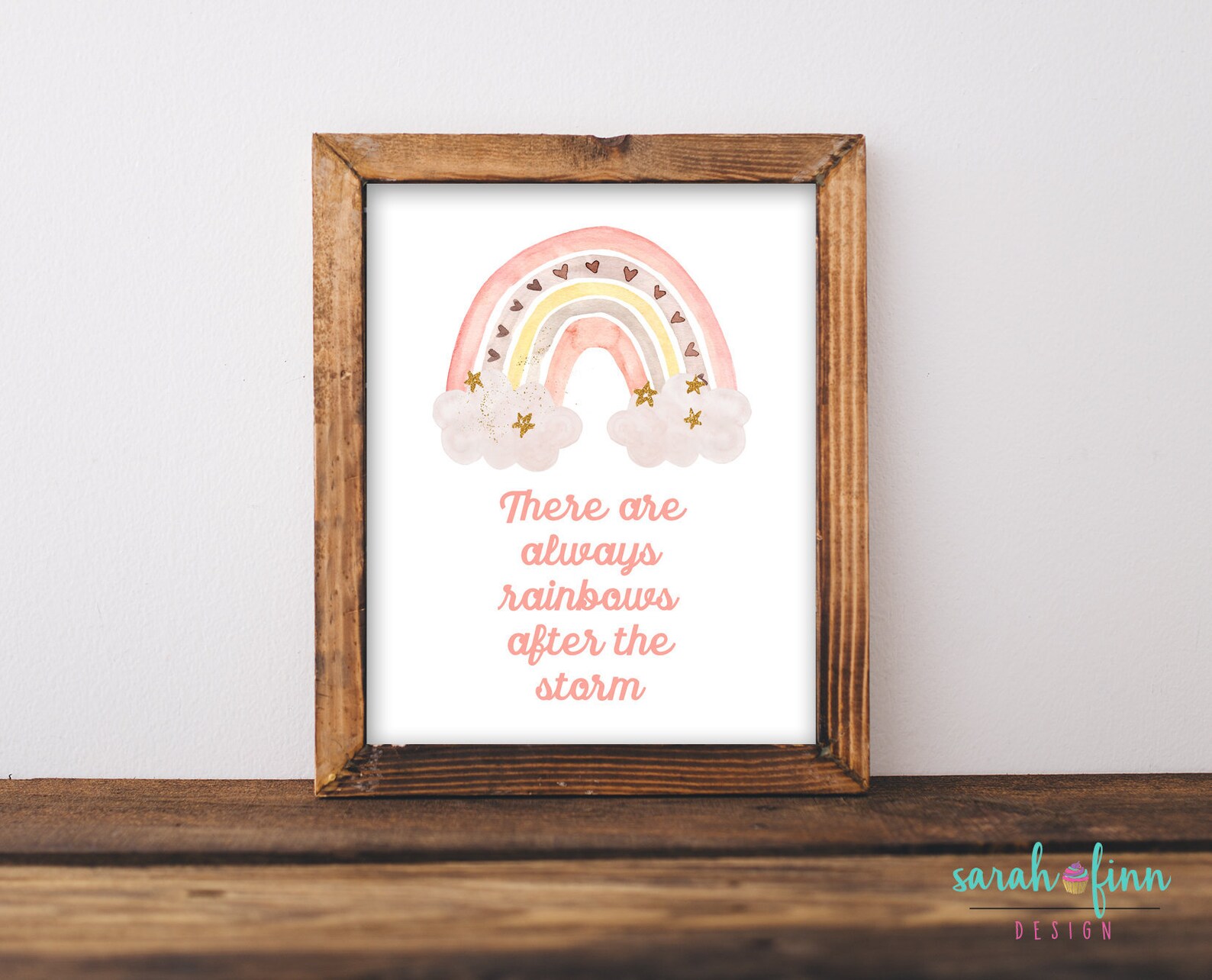 There Are Always Rainbows After the Storm Printable Art Etsy