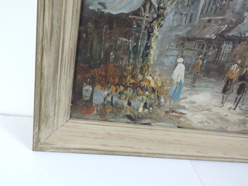 キャロライン・バーネットによる27インチ×23インチのキャンバスに油彩