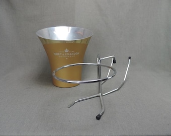 Enfriador de champán Moët & Chandon con soporte para cubitera de mesa