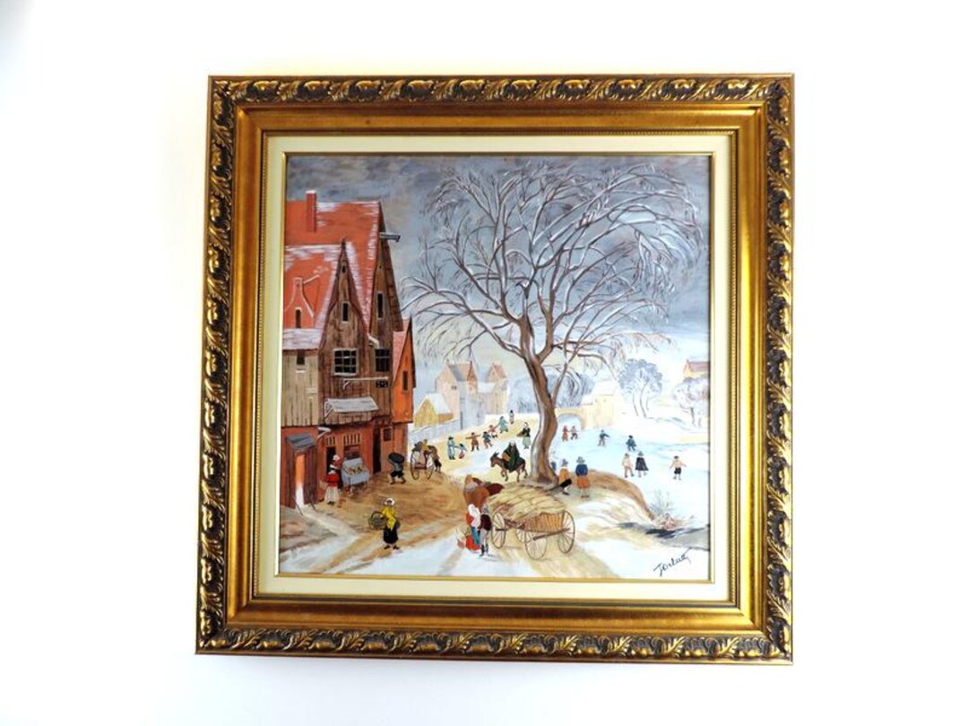 【French Vintage Oil Painting】　油絵　フランス il_1080xN.6791379874_a11w.jpg
