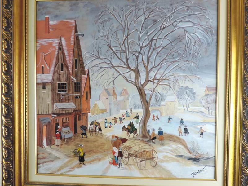 French Vintage Large 24