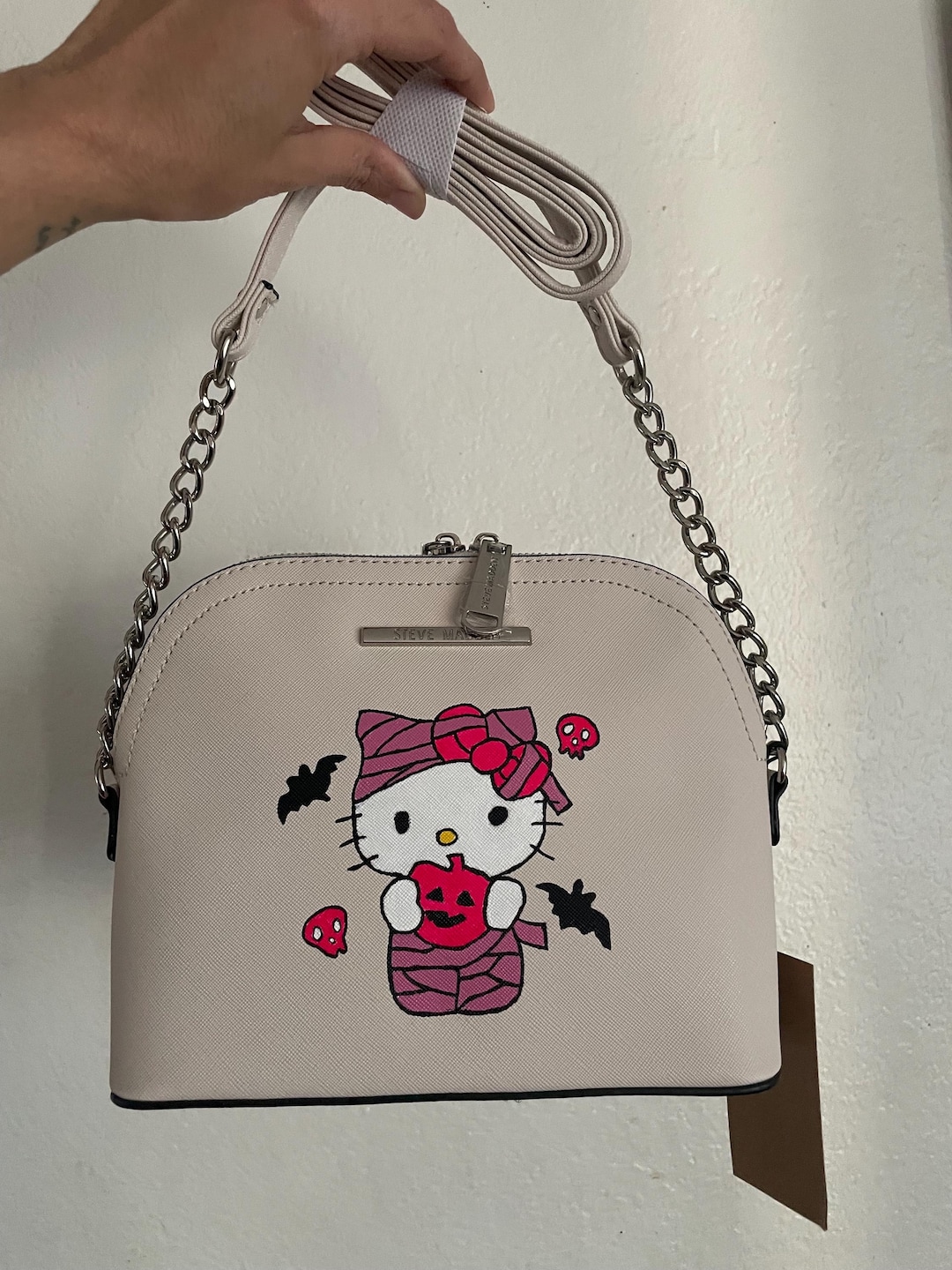 Hello Kitty Couture Sunday Bag - Borsa Da Golf Leggera In Nylon Con Tracolla Regolabile - Rosa - 3