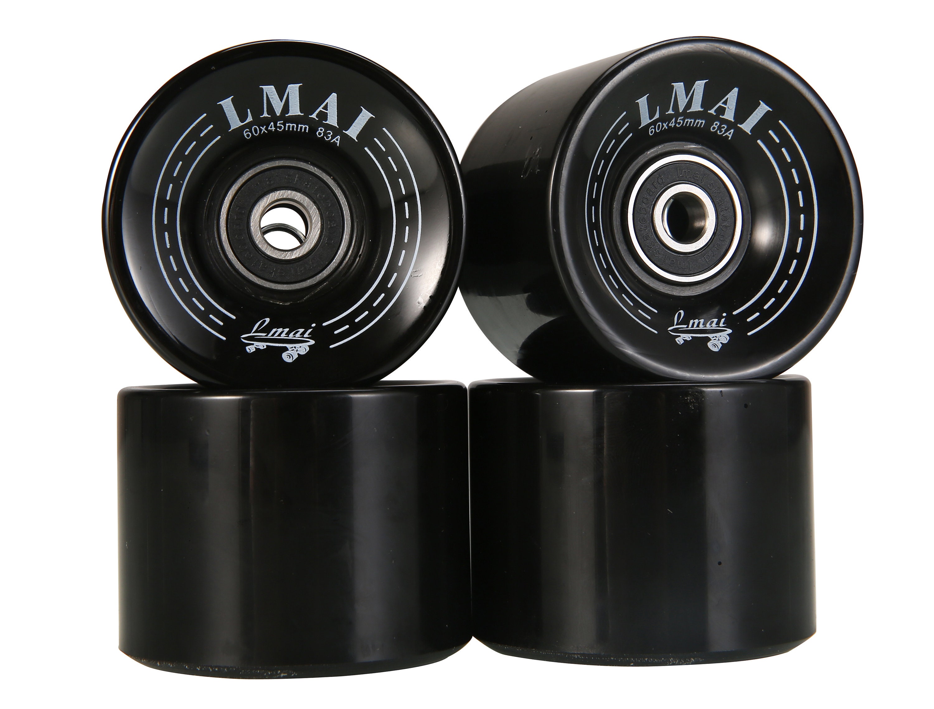 LMAI Set of 4 Pro Skateboard 60mm Wheels 83AABEC9 Spacers Etsy