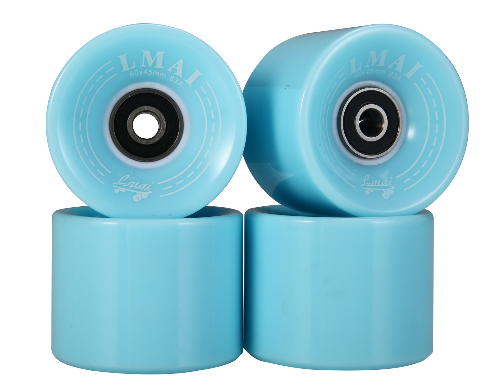LMAI Set of 4 Pro Skateboard 60mm Wheels 83AABEC9 Spacers Etsy