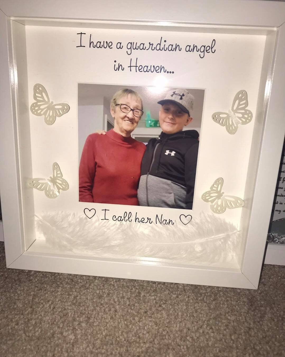 Handmade 'Guardian Angel' Frame  Etsy