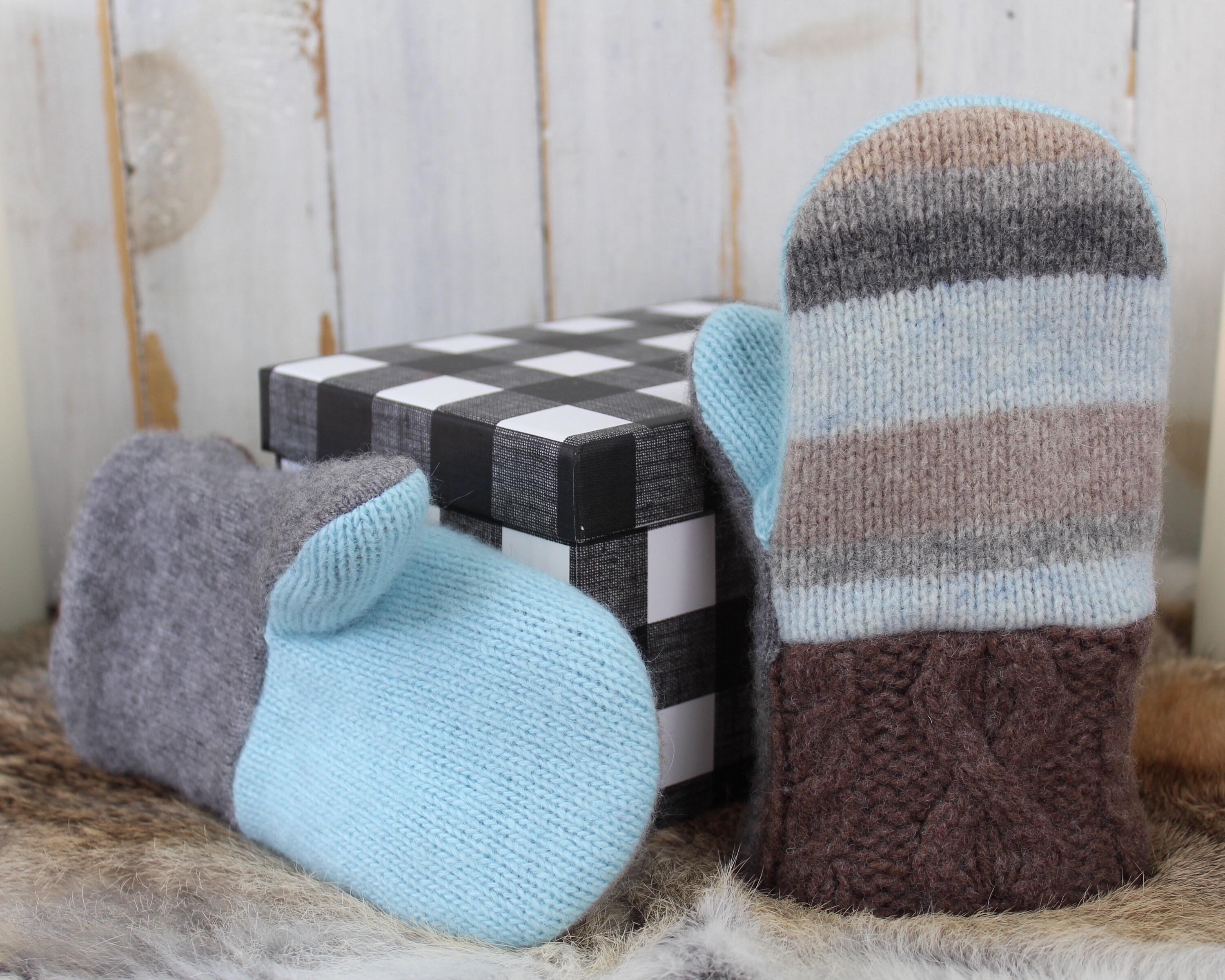 etsy sweater mittens