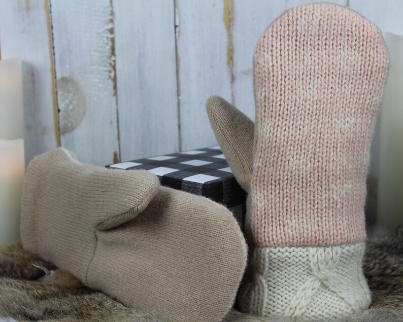 etsy sweater mittens