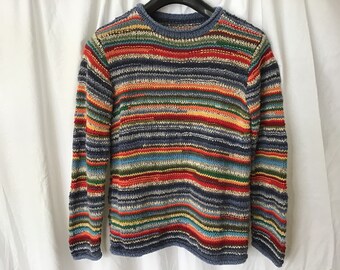 colorful pullover