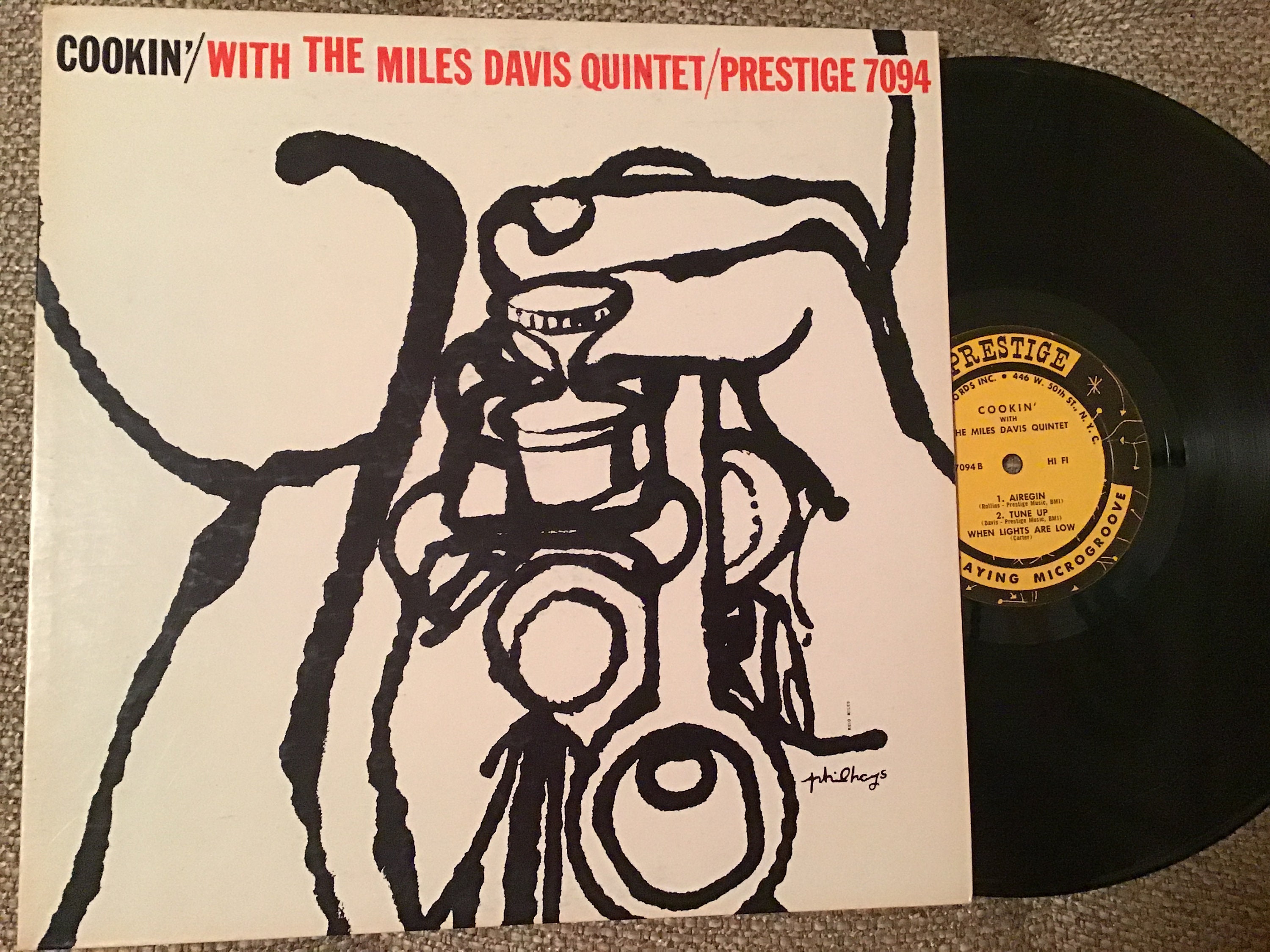 miles davis / cookin' レコード-