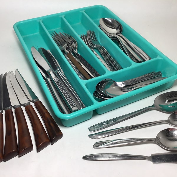 Mismatched Flatware Etsy