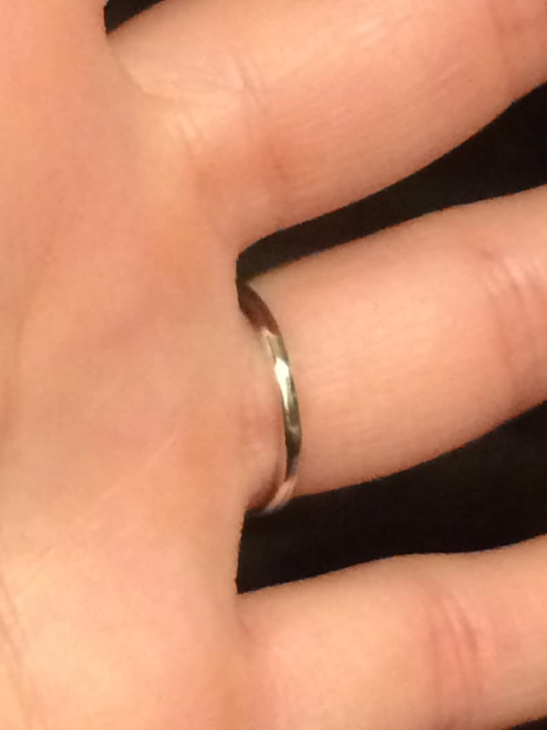 Vintage sterling silver Abalone ring