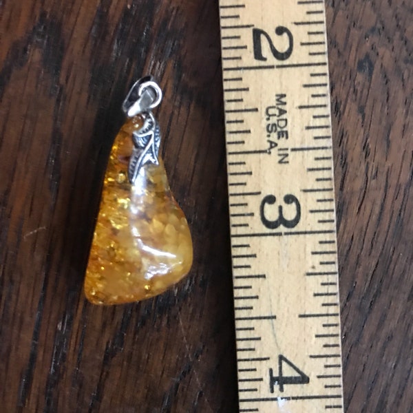 Amber pendant