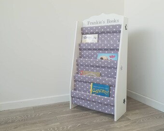 Personalised Bookcase Only Large Children S Sling Etsy