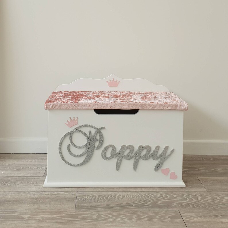 personalised toy box large