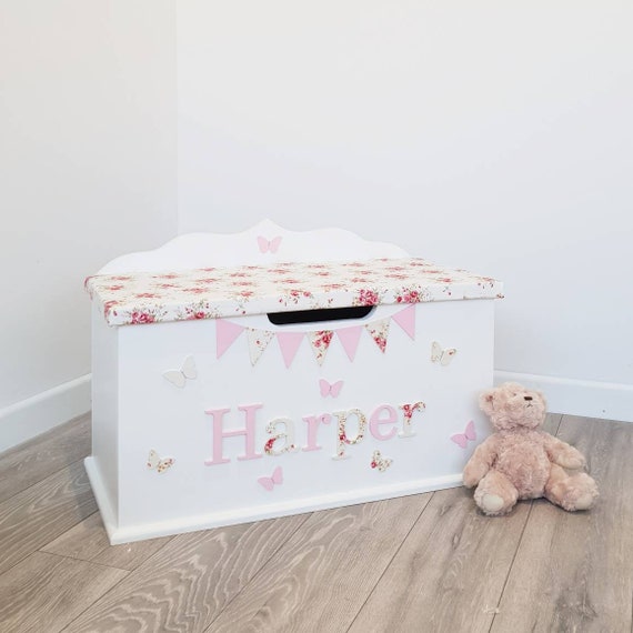 personalised toy box large