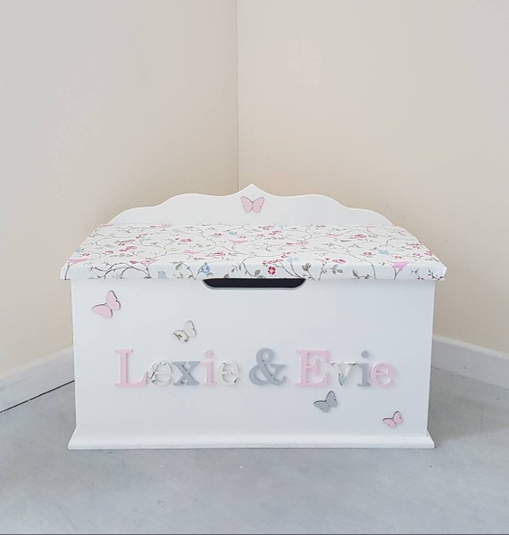 boys personalised toy box