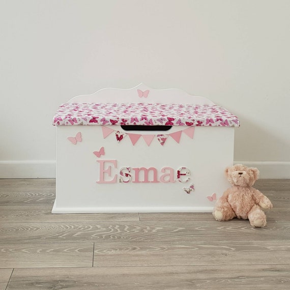 boys personalised toy box