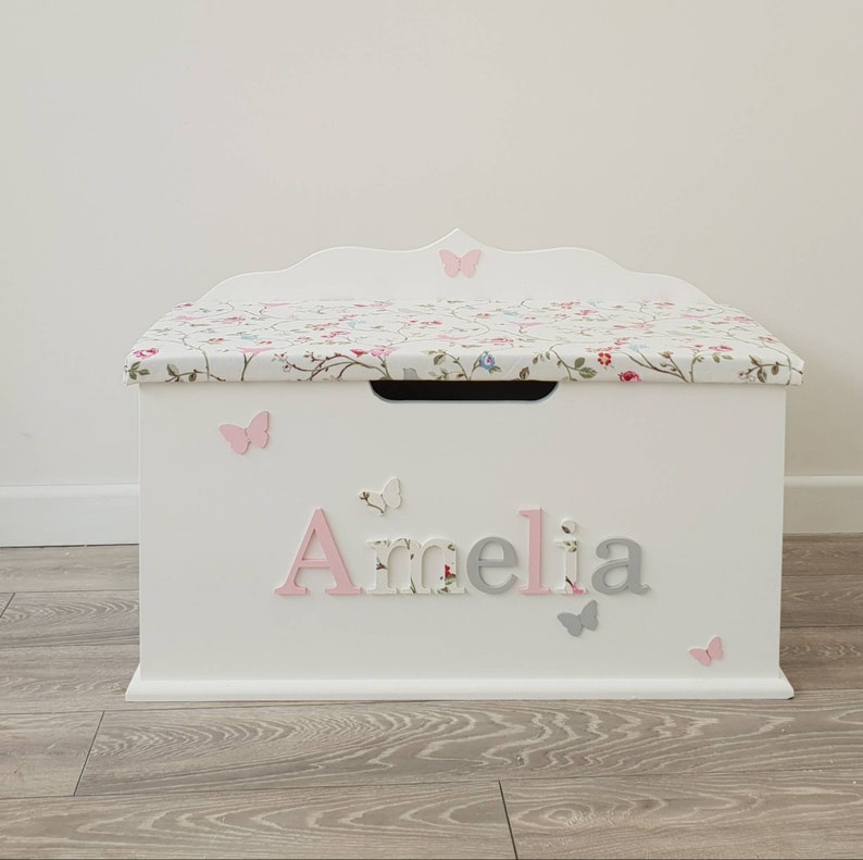 Personalised toy box custom bespoke 