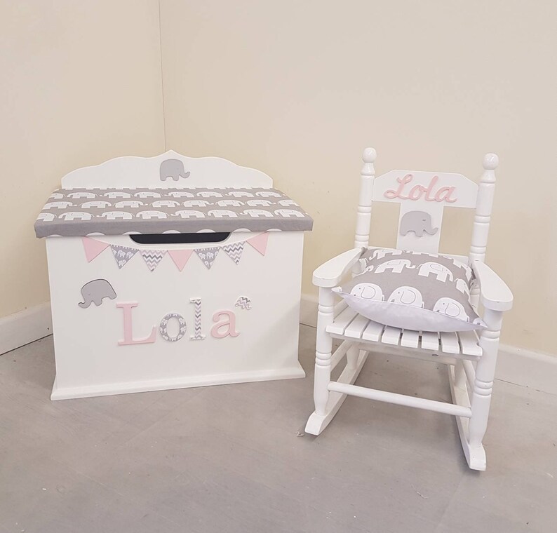 Personalised toy box custom bespoke wooden toy box Etsy