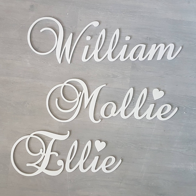 Wall Name Wooden Name Kids Wall Letters Children's Name Etsy UK