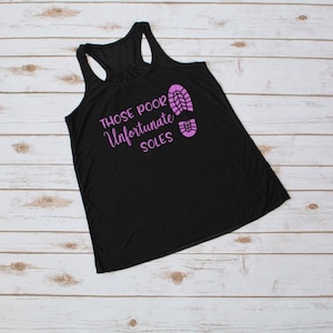 Die armen unglücklichen Sohlen Tank Top / Ursula Tank Top / Run Disney Tank Top / Die kleine Meerjungfrau Tank Top / Laufende Tank Top