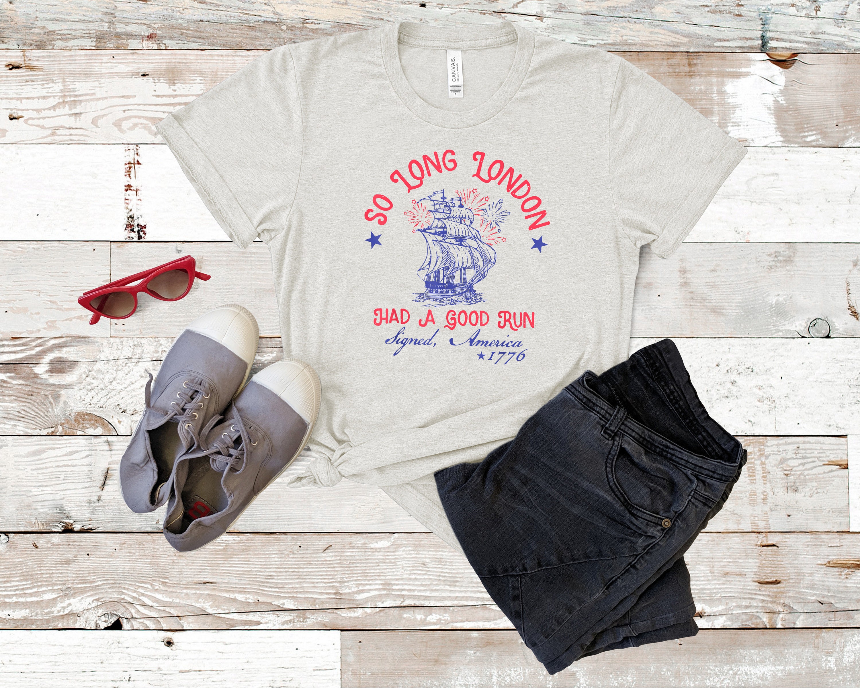 So Long London T-shirt/ Independence Day Shirt/sublimation Shirt