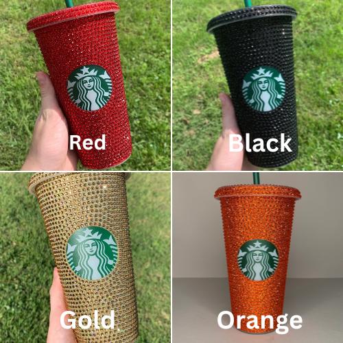 Crystal AB Rhinestone Starbucks Reusable Cold Cup (24 Oz) - Etsy