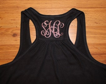 Motocross Sister Heart Flowy Racerback Tank