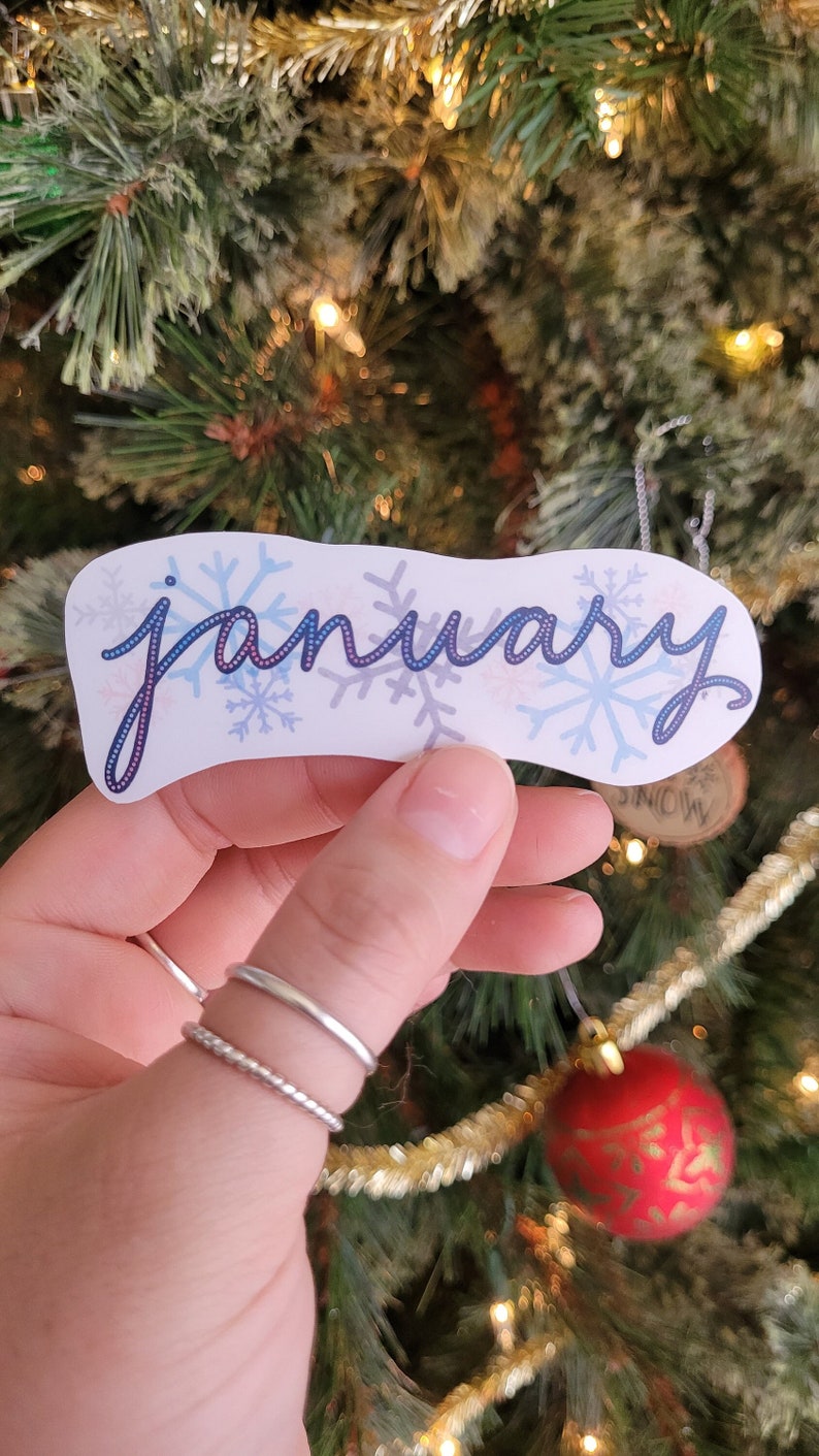 january-month-header-vinyl-waterproof-sticker-etsy