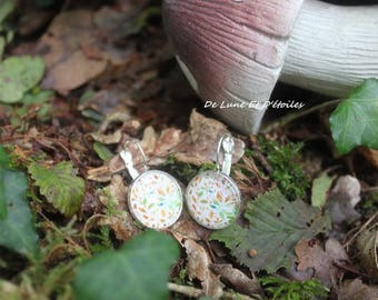 boucles d'oreilles automne