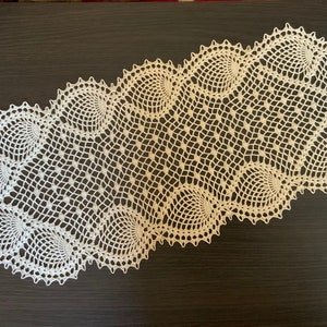 Light beige  Crochet Napkin Crochet Doily Handcrafted Home Decor Lace doily.