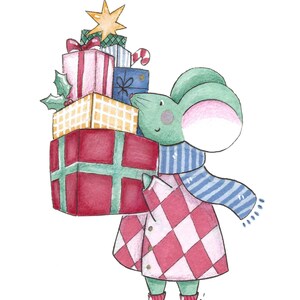 Carte "Joyeuse souris" image 3