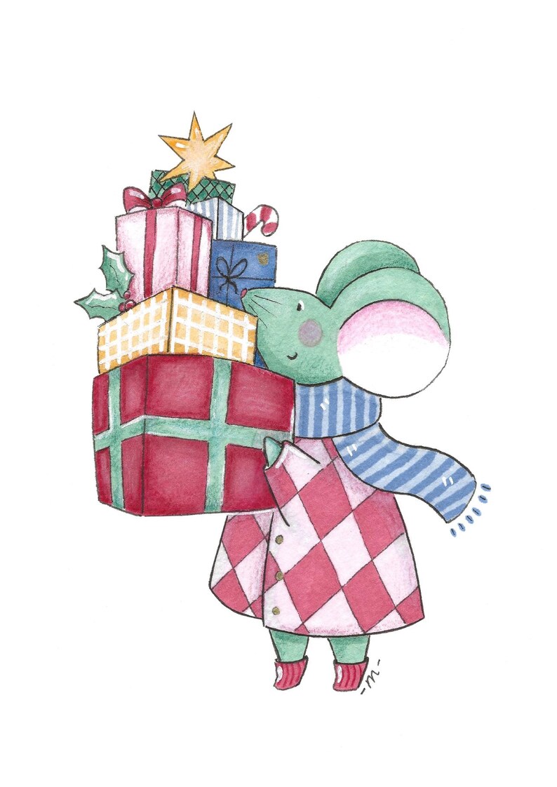Carte "Joyeuse souris" image 3