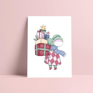 Carte "Joyeuse souris" image 2