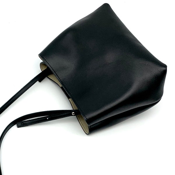 Leather Shoulder Bag - Etsy