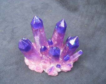 Crystal Cluster- Amethyst Resin