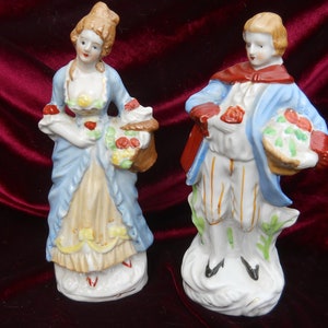 Japanese Colonial Figurines- Vintage 1950&#39;s